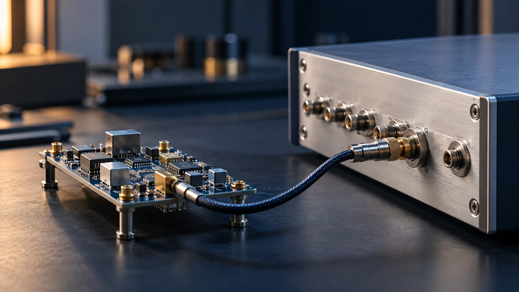 Illustrative precision instrument and analog signal chain
