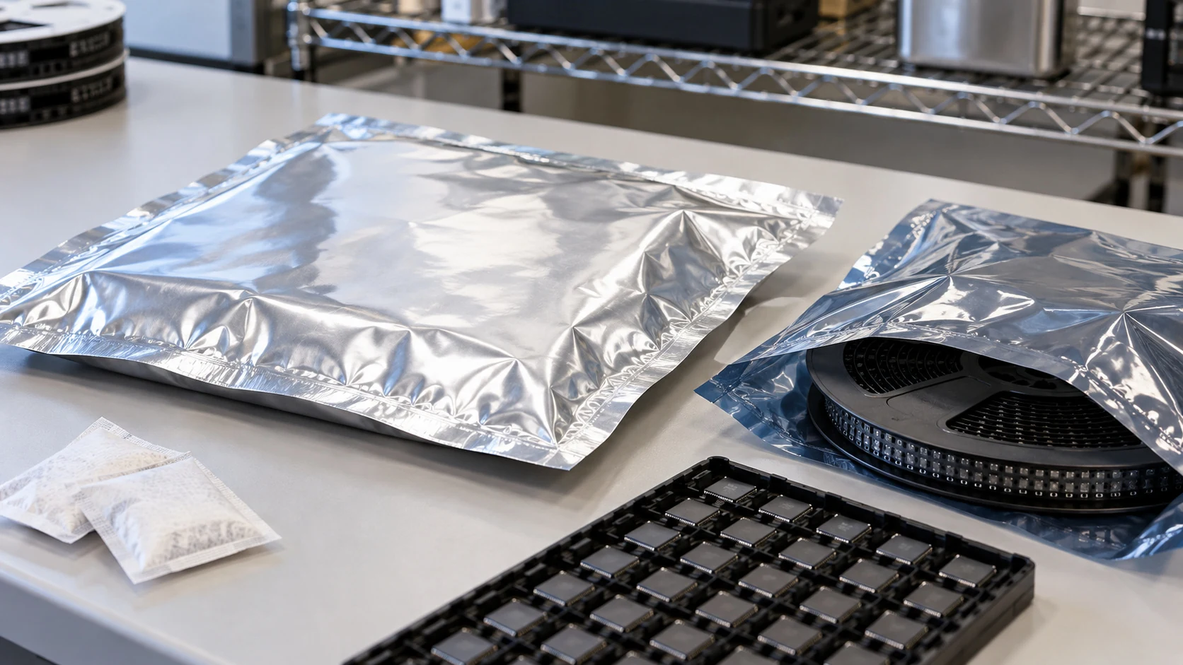 Illustrative component packaging and delivery preparation